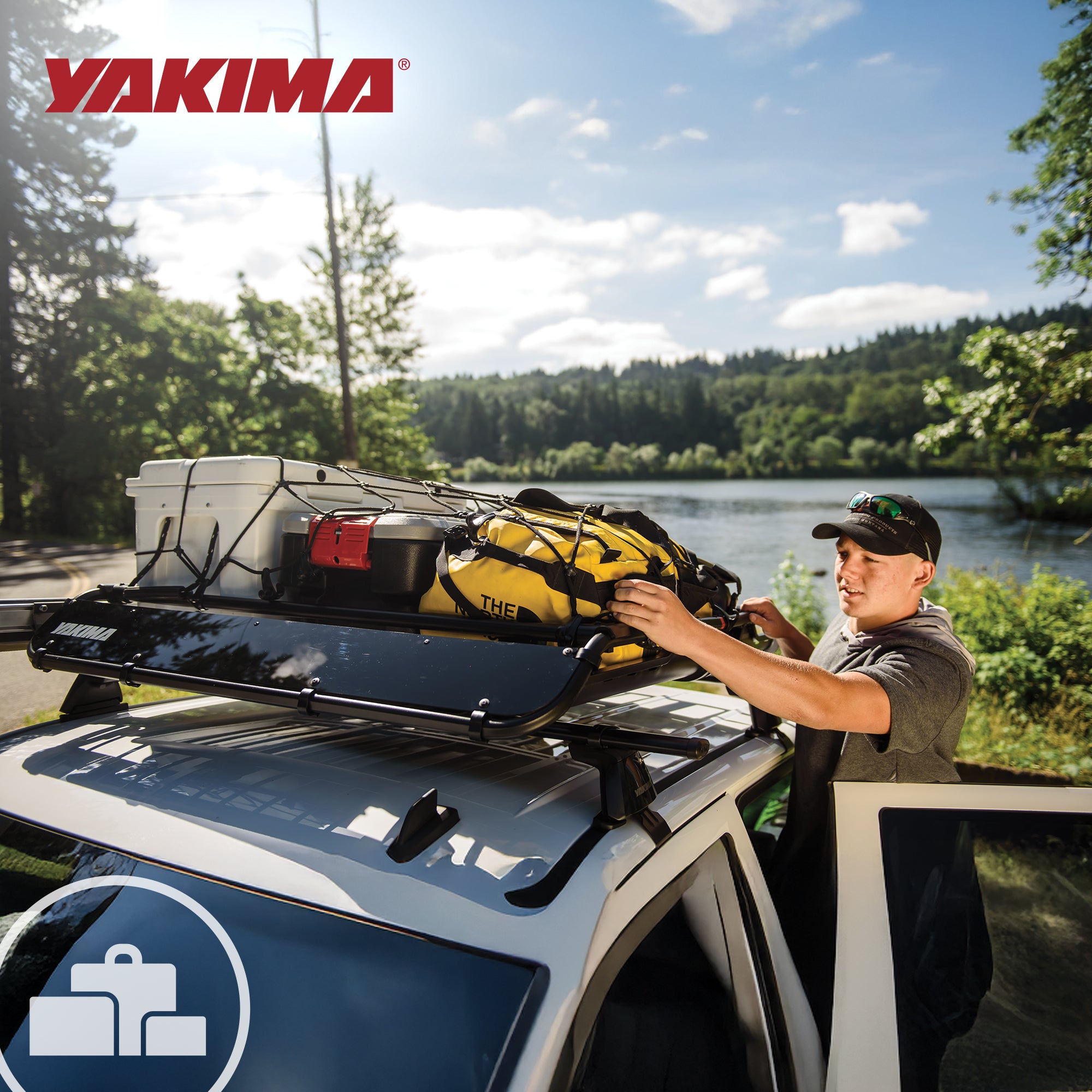 YAKIMA 18" Extension for Medium OffGrid Cargo Basket w/ Plug-In Design(Open Box)
