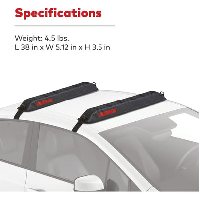 Yakima EasyTop Temp Roof Rack with Heavy Duty Straps for Boats and Boards (Used) - VMInnovations