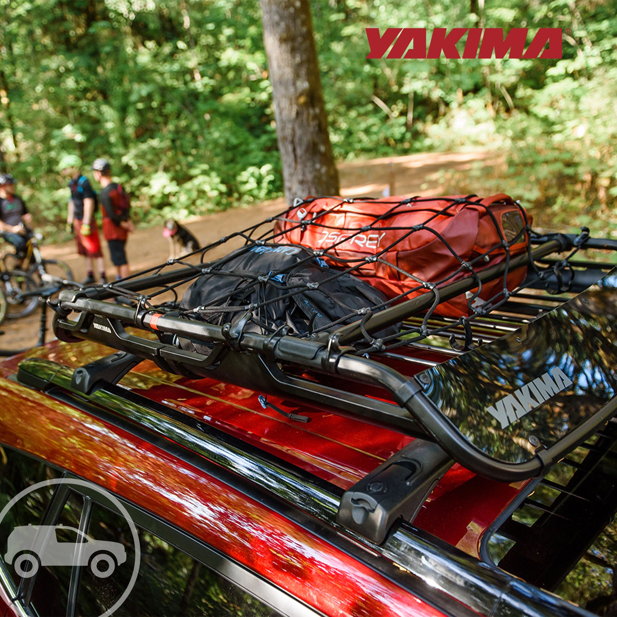 Yakima Medium Cargo Basket Roof Rack, Compatible w/StreamLine Systems (Open Box) - VMInnovations
