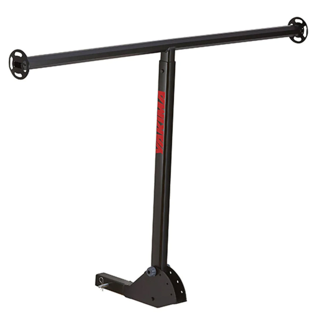 Yakima LongArm Aluminum Hitch Mounted Adjustable Truck Bed Extender Rack, Black