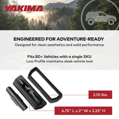 YAKIMA Profile Landing Pad 22 for Fixed Point Tower Installation, 4pc (Open Box) - VMInnovations