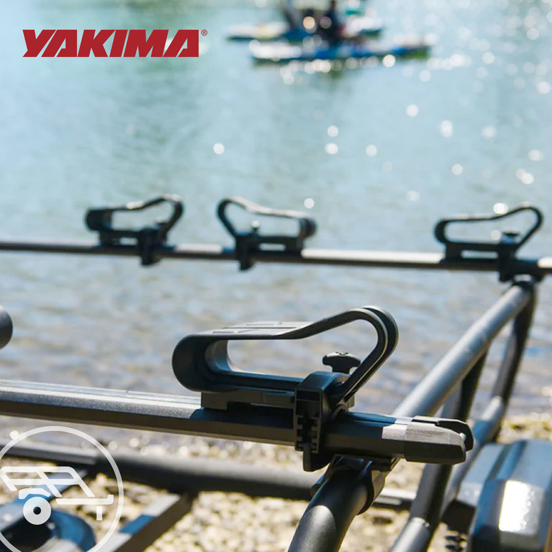YAKIMA Kayak Fishing Boat Saddles for Roof Racks and Trailers, Black (Used)