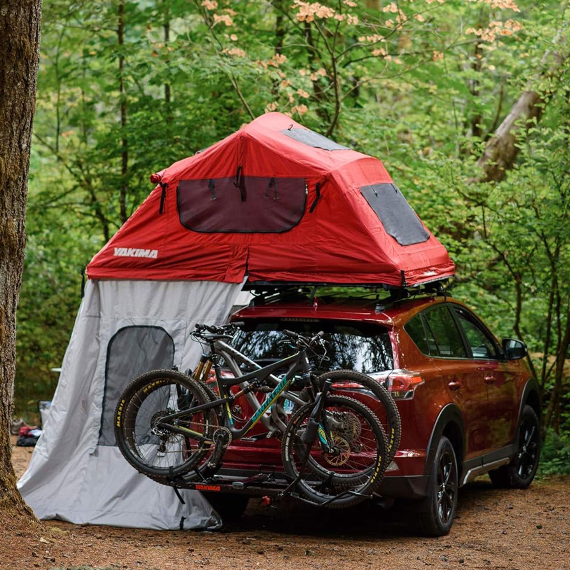 Yakima SkyRise Annex 3 Wall Enclosure for Small SkyRise Rooftop Tents, Gray - VMInnovations