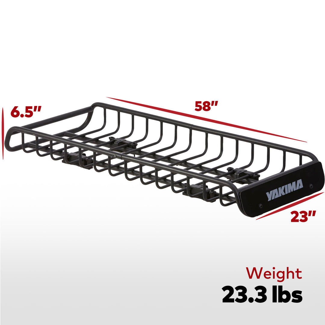 Yakima SkinnyWarrior Long & Narrow Cargo Basket for Yakima StreamLine Crossbars