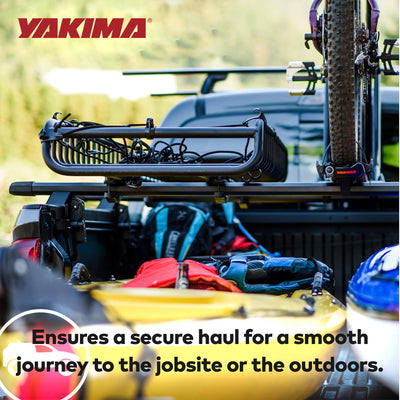 Yakima DeepSpace 10 Rooftop Cargo Box, 68" Heavy Duty Crossbars & Rack Towers