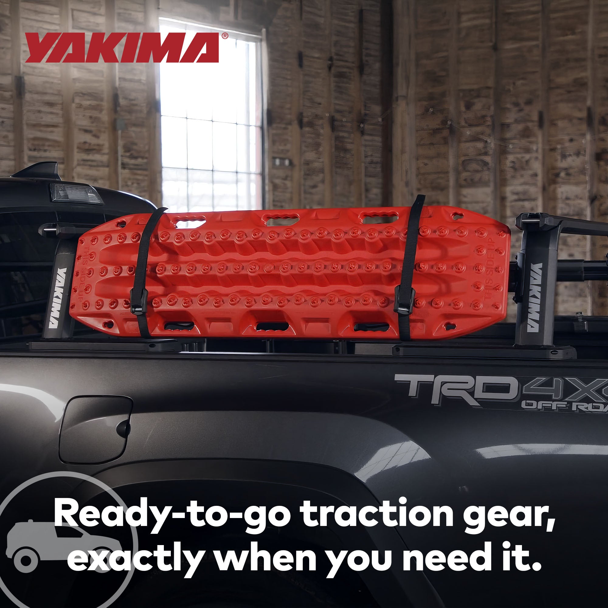 Yakima 35lb Capacity Recovery Track Mount for Yakima Bars or SideBar(Open Box)