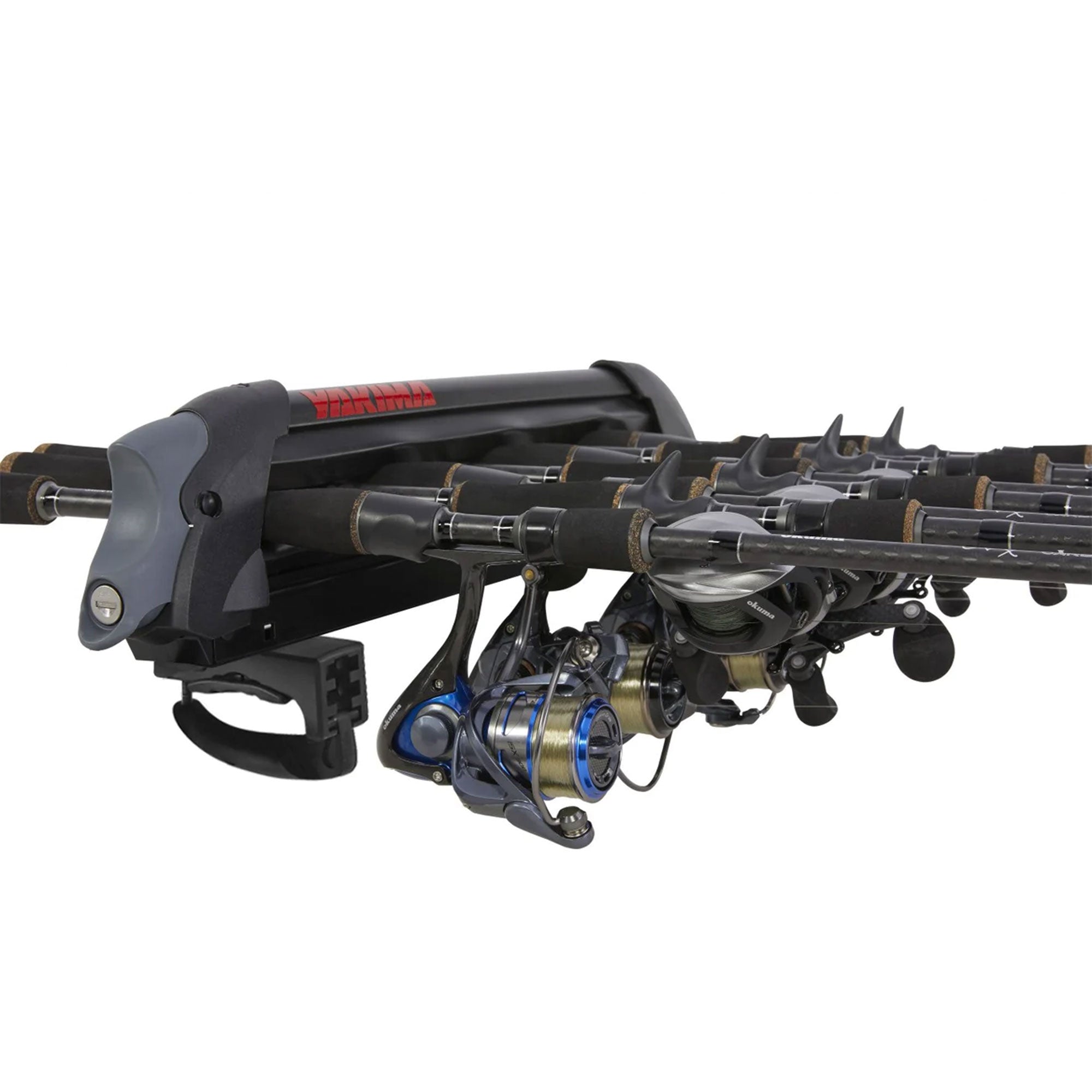 YAKIMA Padded Rooftop Rack Fishing Rod, Ski, & Snowboard Mount, Black (Used) - VMInnovations