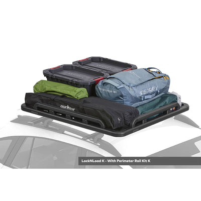 Yakima 76x65" LockNLoad 3 Bar System Heavy Duty Roof Rack, Black (For Parts) - VMInnovations