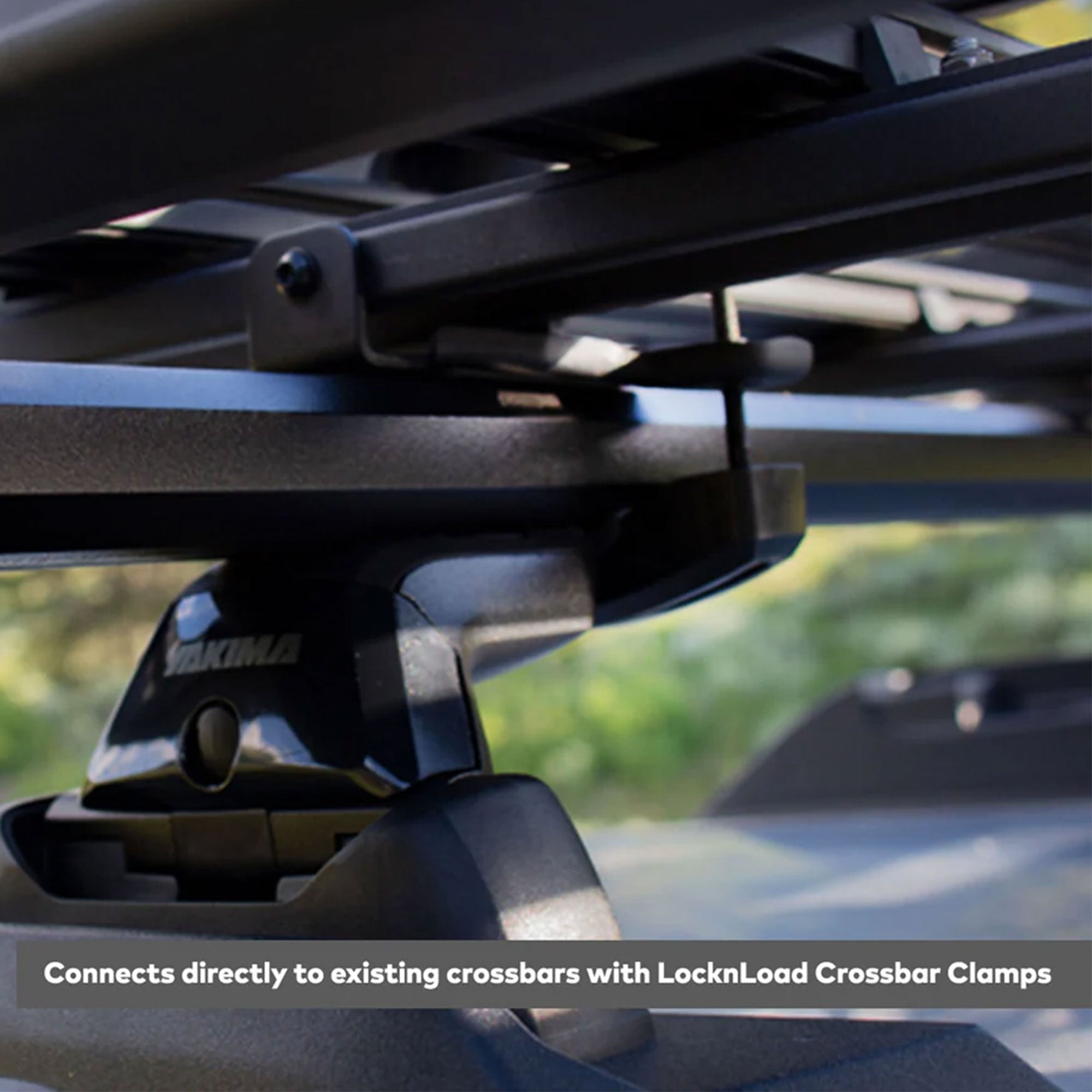 Yakima 76x65" LockNLoad 3 Bar System Heavy Duty Roof Rack, Black (For Parts) - VMInnovations