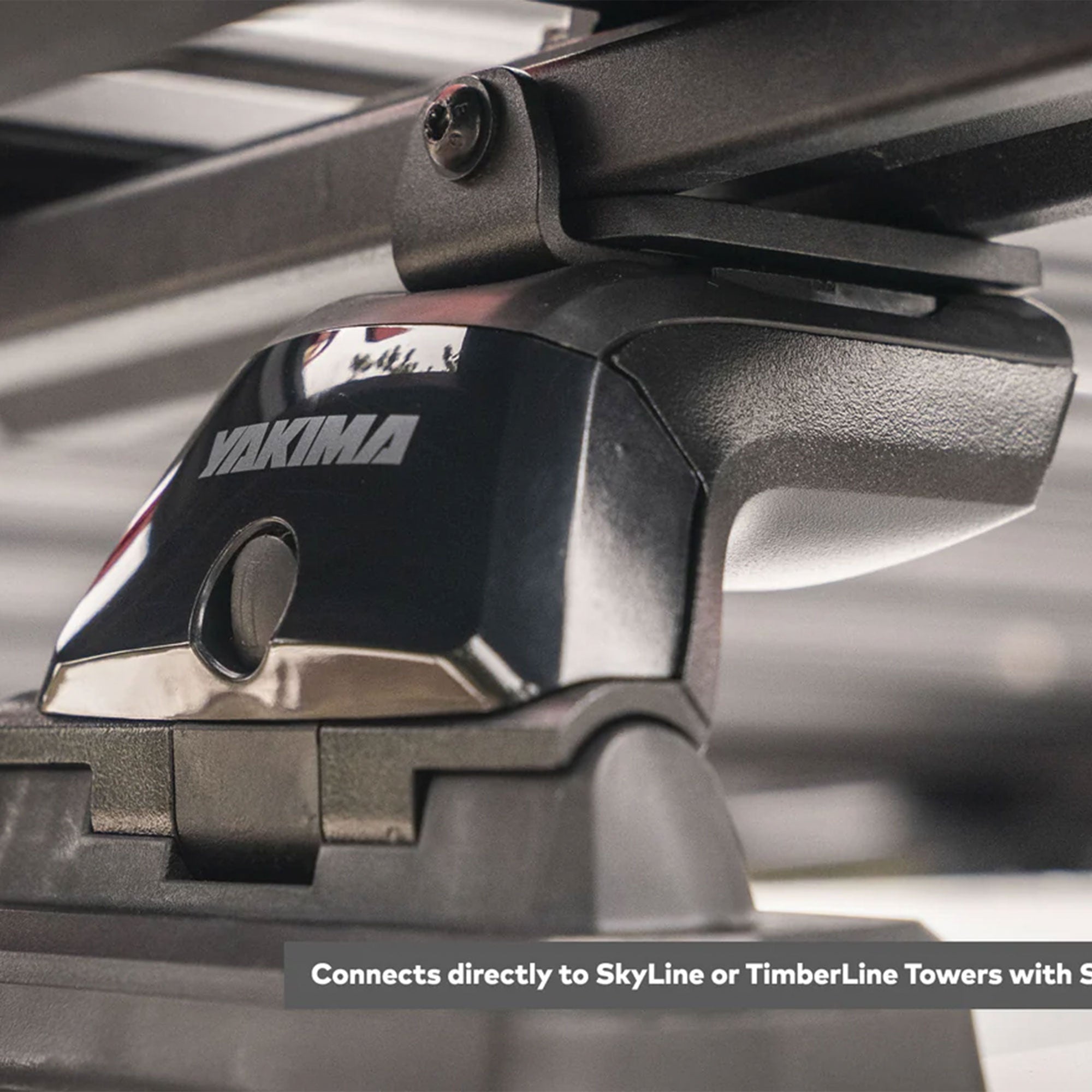 YAKIMA 84 by 49 Inch LockNLoad 3 Bar System Heavy Duty Roof Rack Platform, Black - VMInnovations