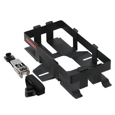 Yakima LockNLoad Platform Plastic Jerry Can Holder for Roof Rack Systems, Black - VMInnovations