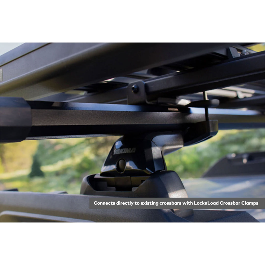 YAKIMA 84 by 54 Inch LockNLoad 3 Bar System Heavy Duty Roof Rack Platform, Black