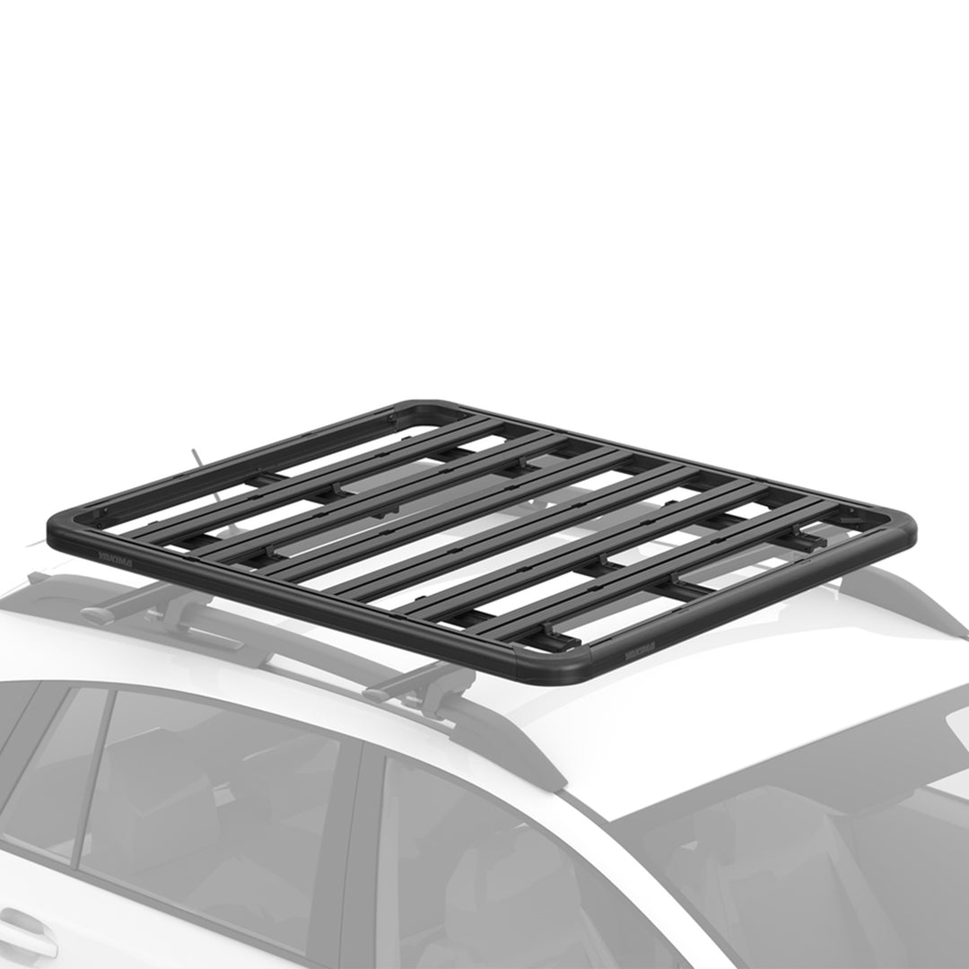 Yakima 55 by 49 Inch LockNLoad 3 Bar System Heavy Duty Roof Rack Platform, Black
