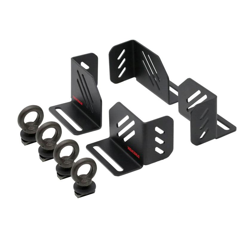 YAKIMA LockNLoad Platform Corner Bracket Kit with T Slot Braces, Set of 4 (Used)