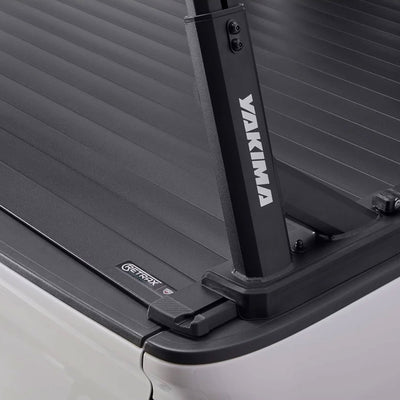 Yakima Aluminum OverHaul HD Towers with Tonneau Kit Mounting Hardware, Black - VMInnovations