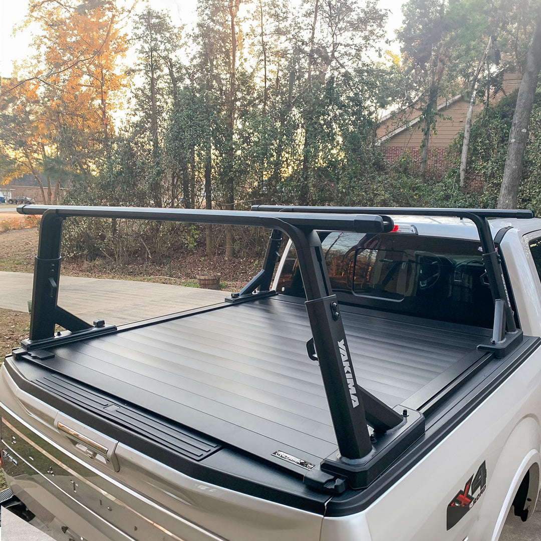 Yakima OverHaul HD Towers w/Tonneau Kit Mounting Hardware, Black (For Parts)