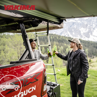 Yakima Aluminum OverHaul HD Towers & 68" Heavy Duty Crossbars with Rubber Infill