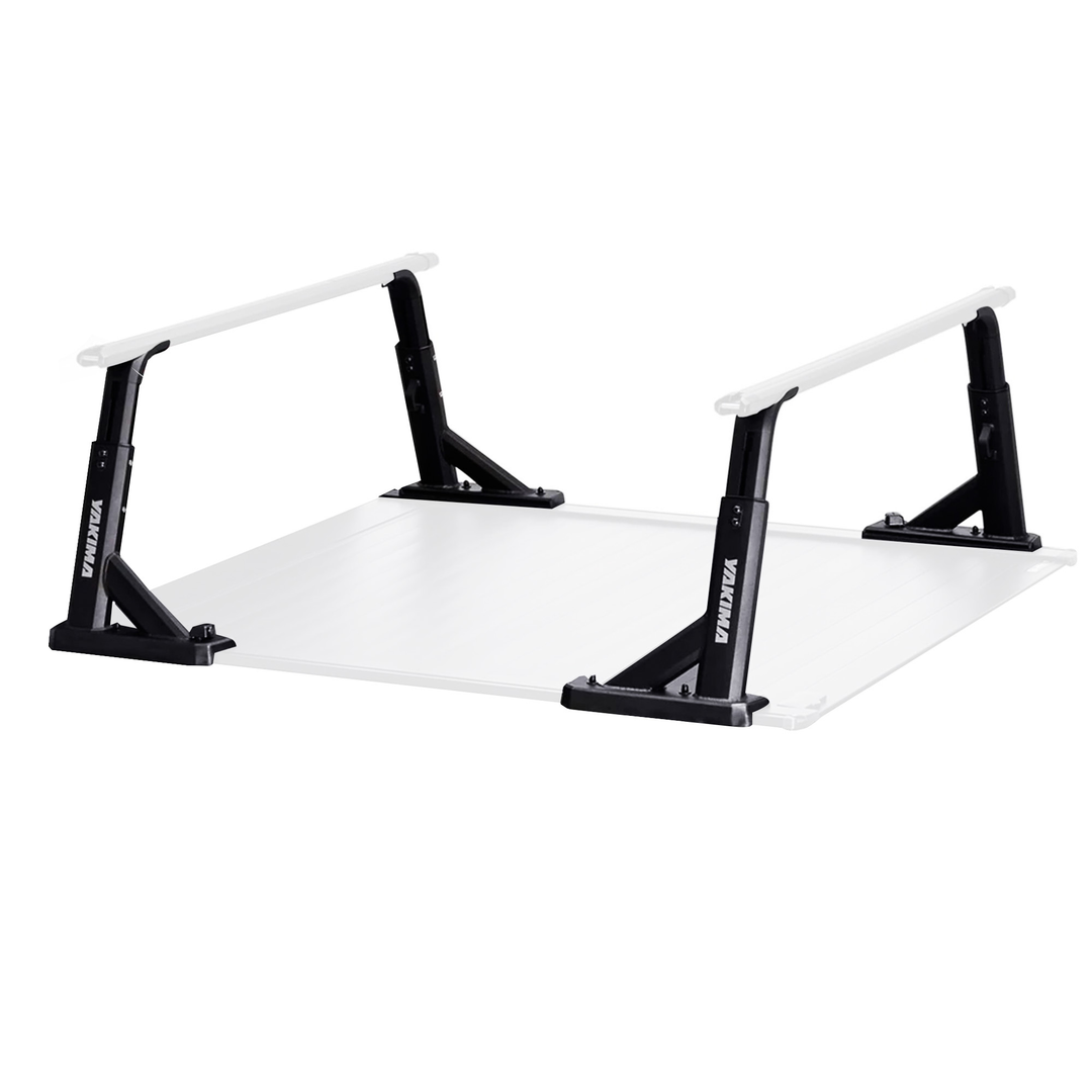 Yakima Aluminum HD Towers with Tonneau Kit Mounting Hardware, Black (Used)