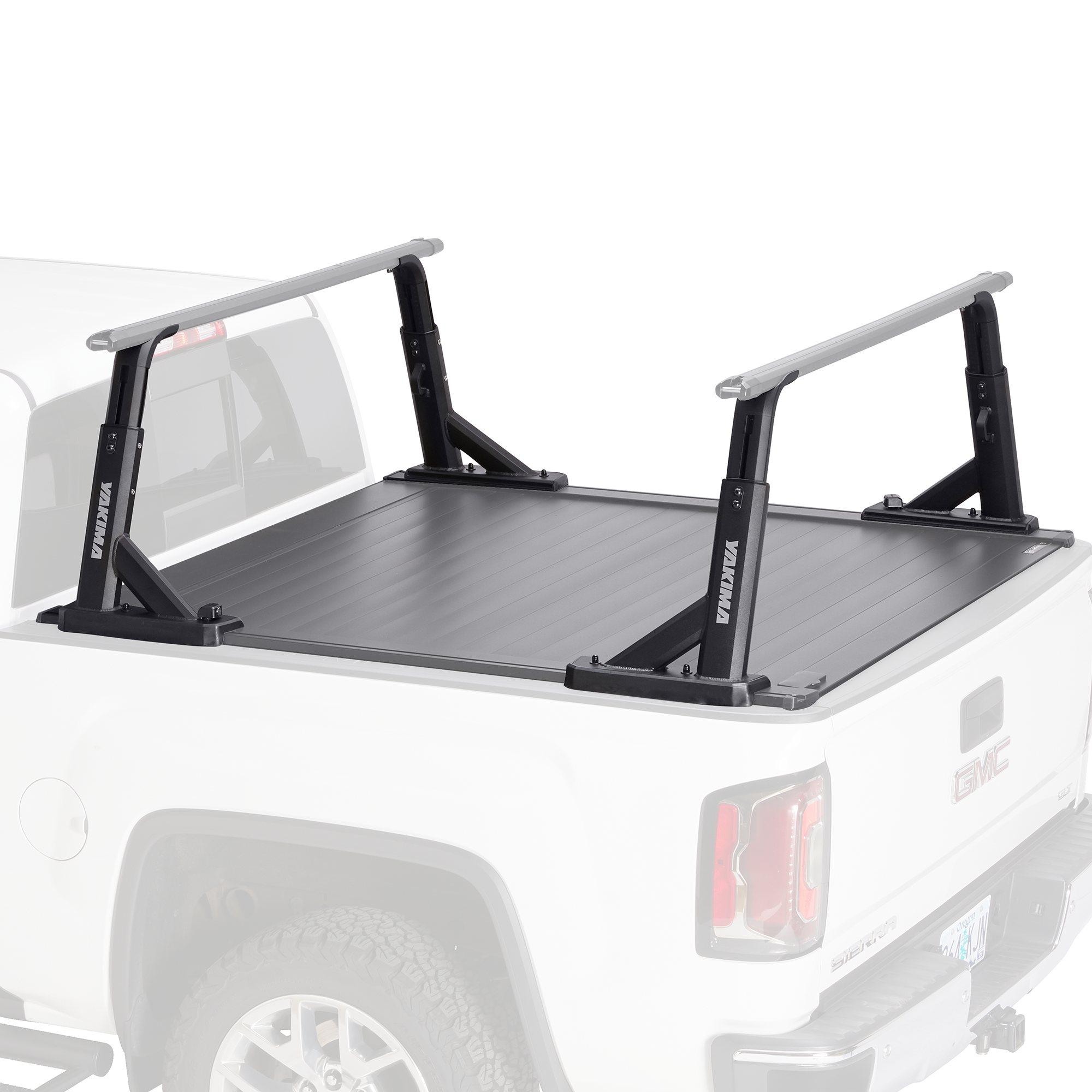 Yakima Aluminum HD Towers with Tonneau Kit Mounting Hardware, Black (Used) - VMInnovations