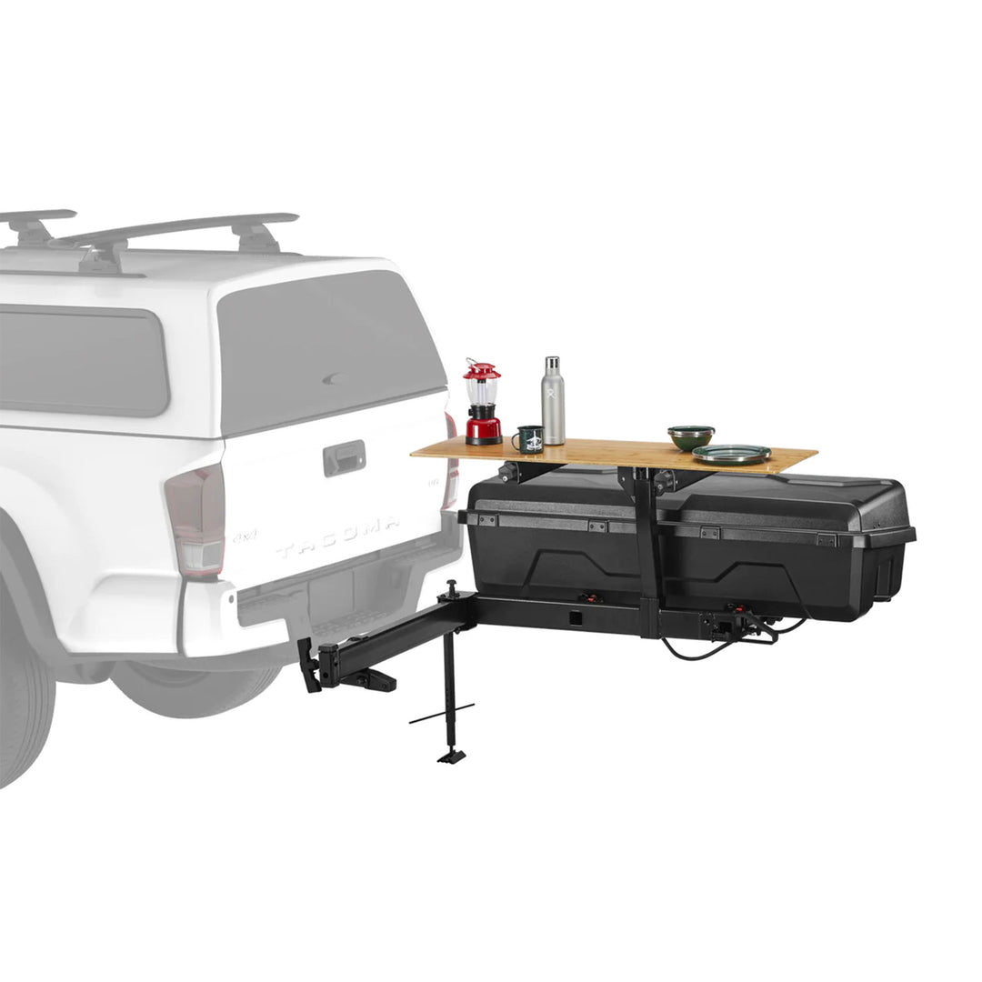 Yakima EXO TopShelf Second Level Hitch Base Rack Storage System with 2 SKS Locks