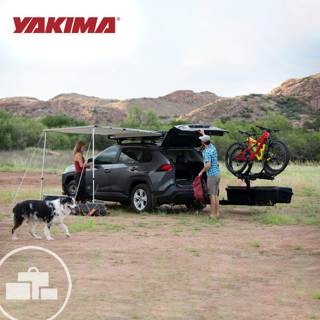 Yakima EXO TopShelf Hitch Bike Rack Storage System
