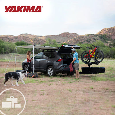 Yakima EXO TopShelf Hitch Bike Rack Storage System