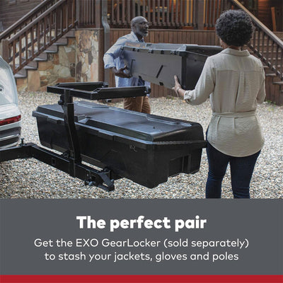 Yakima EXO SnowBank 5 Ski or 4 Snowboard Universal Travel Rack, Black (Open Box) - VMInnovations