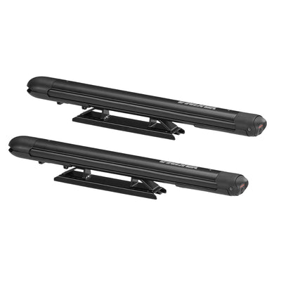 Yakima EXO SnowBank 5 Ski or 4 Snowboard Universal Mount Travel Roof Rack, Black - VMInnovations