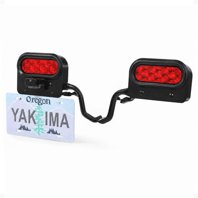 YAKIMA 5.4 Pound EXO LitKit with Tail Lights Accessory for EXO Hitch Rack System - VMInnovations