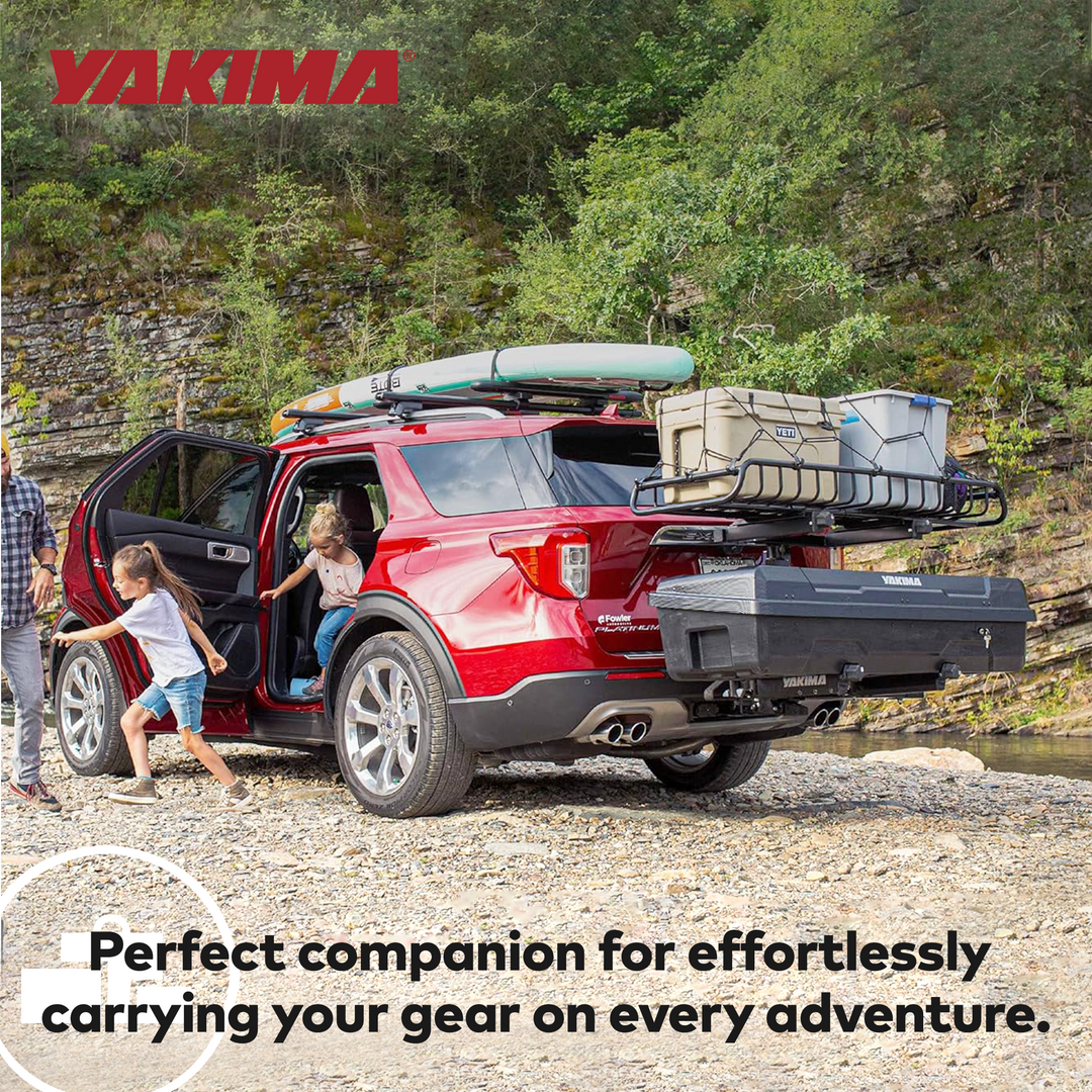 Yakima EXO GearWarrior Heavy Duty Alloy Steel Cargo Basket Mount, Blk (Open Box)