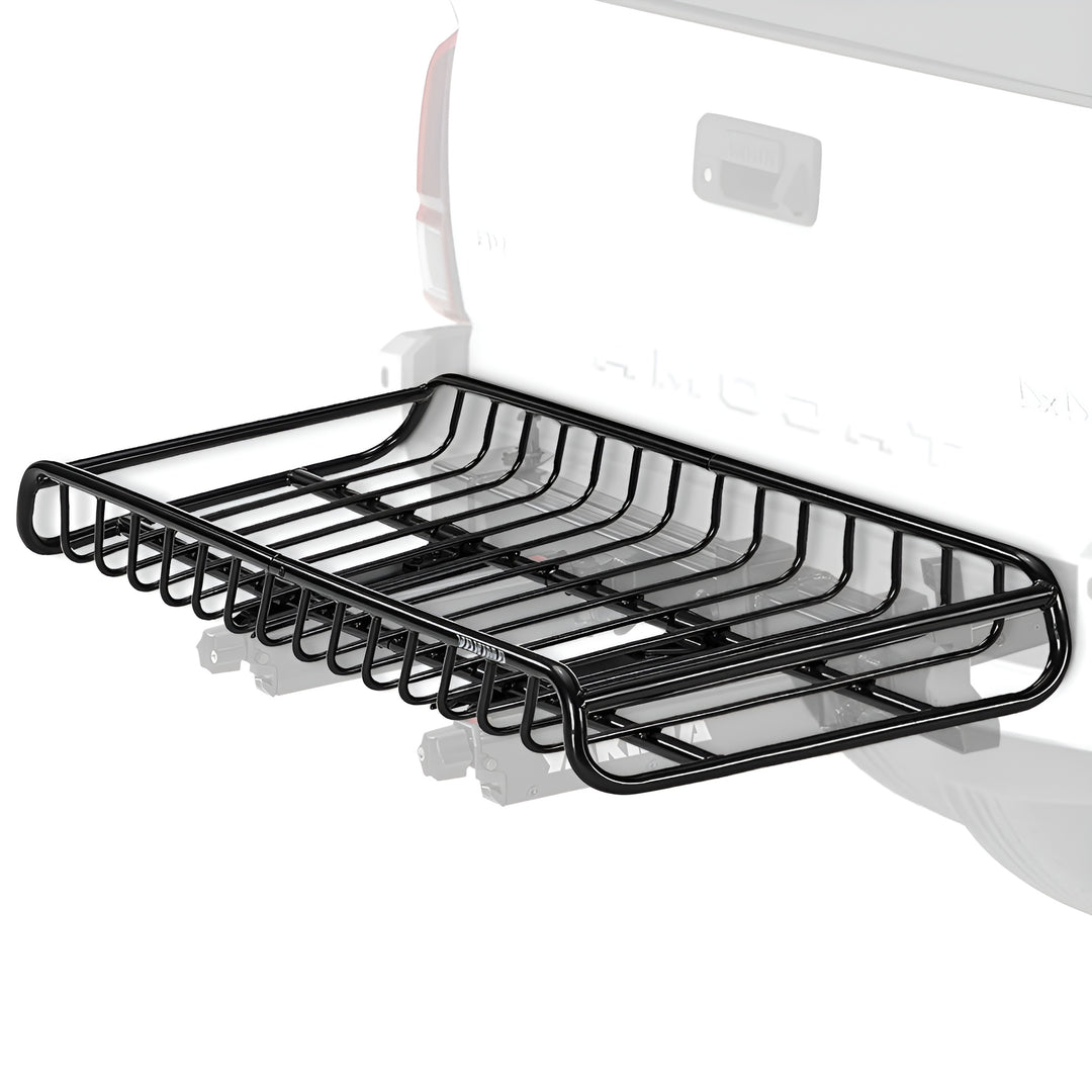 Yakima EXO GearWarrior Sturdy Heavy Duty Alloy Steel Cargo Basket Mount, Black
