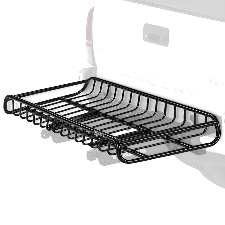 Yakima EXO GearWarrior Sturdy Heavy Duty Alloy Steel Cargo Basket Mount, Black