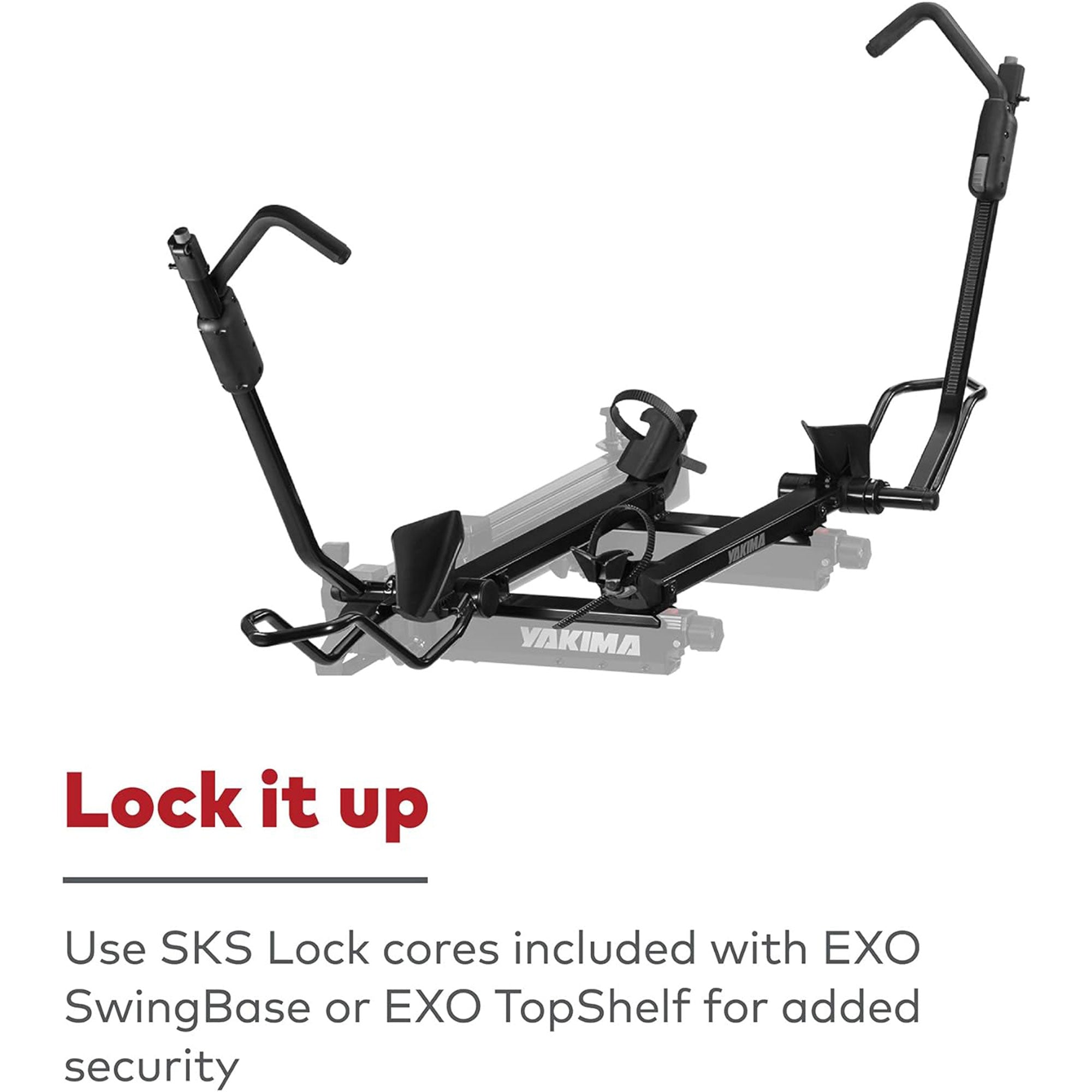 Yakima EXO DoubleUp 2 Bike for EXO SwingBase or EXO TopShelf, Black (Used)