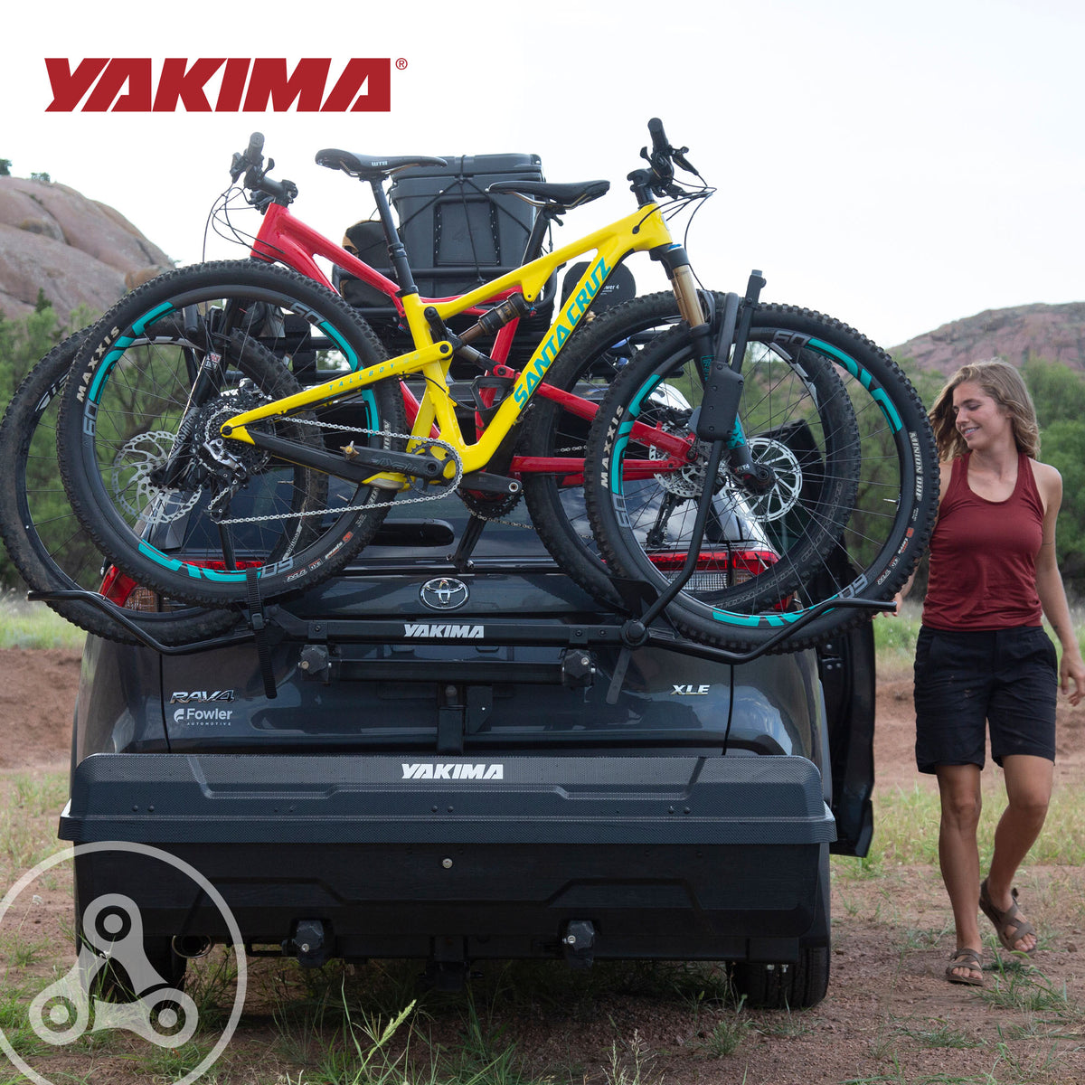 Yakima EXO 2 Bike Capacity for EXO SwingBase or EXO TopShelf, Black (Open Box)