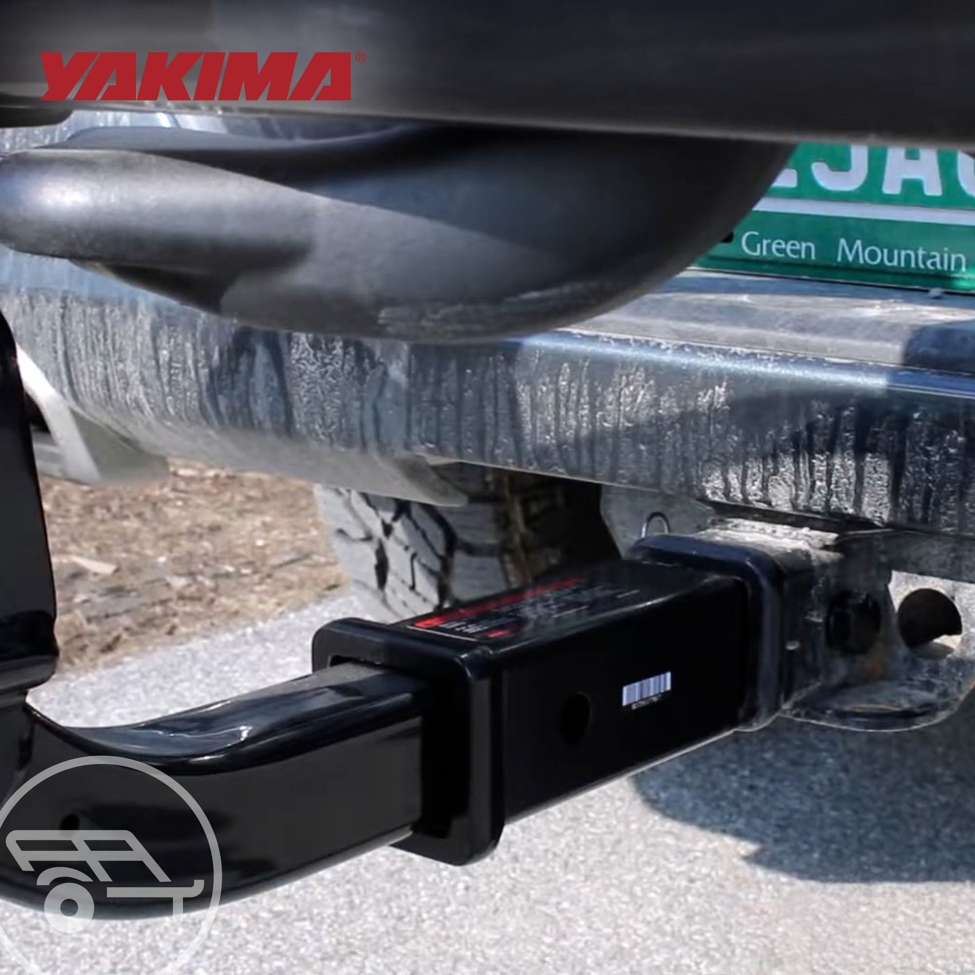 Yakima StraightShot with Powder Coated Finish Type and Steel Construction, Black - VMInnovations