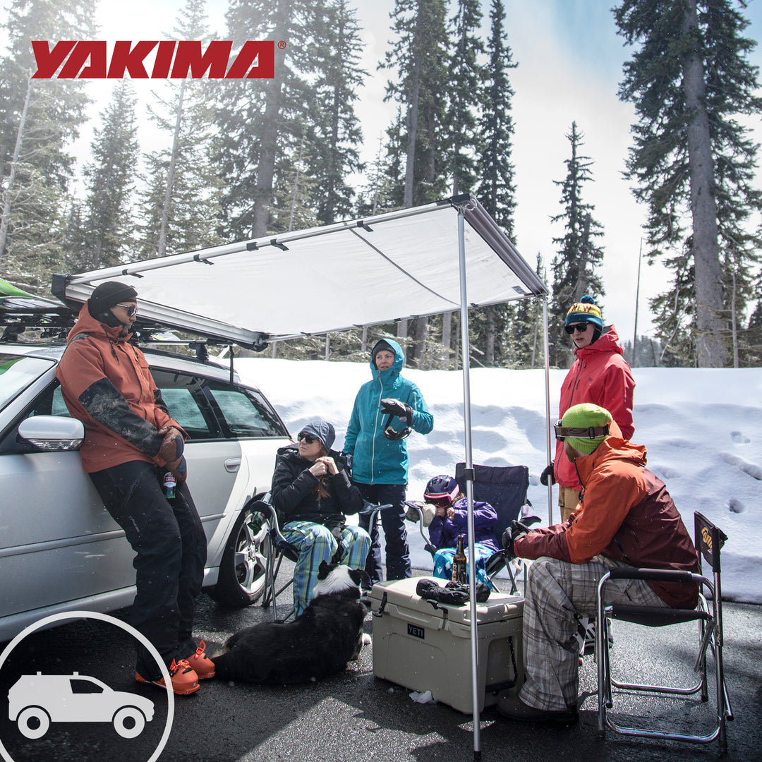 Yakima SlimShady 4.5 Foot Roof Mounted Awning with Included SKS Lock (For Parts)