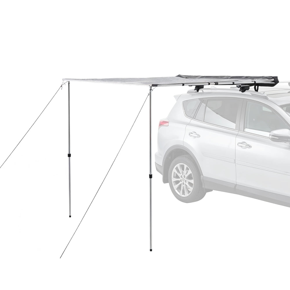 Yakima SlimShady 4.5 Foot Lightweight Roof Mounted Awning with Included SKS Lock - VMInnovations