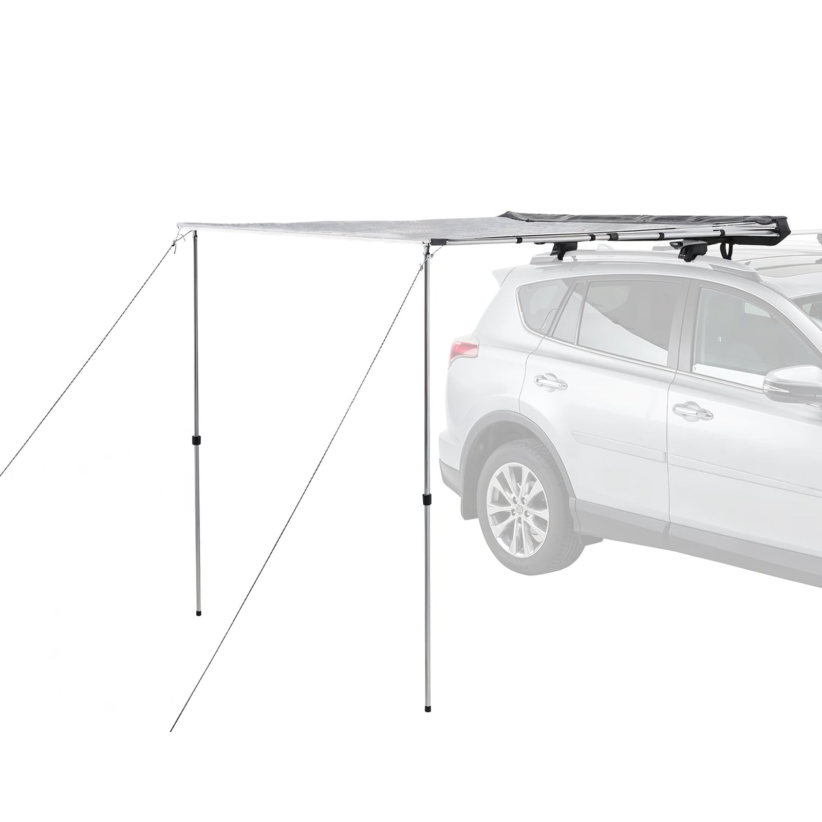 Yakima SlimShady 4.5 Foot Lightweight Roof Mounted Awning with Included SKS Lock - VMInnovations