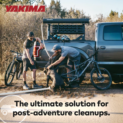 YAKIMA RoadShower Medium 7 Gal Portable Pressurized Water Storage, Black (Used) - VMInnovations