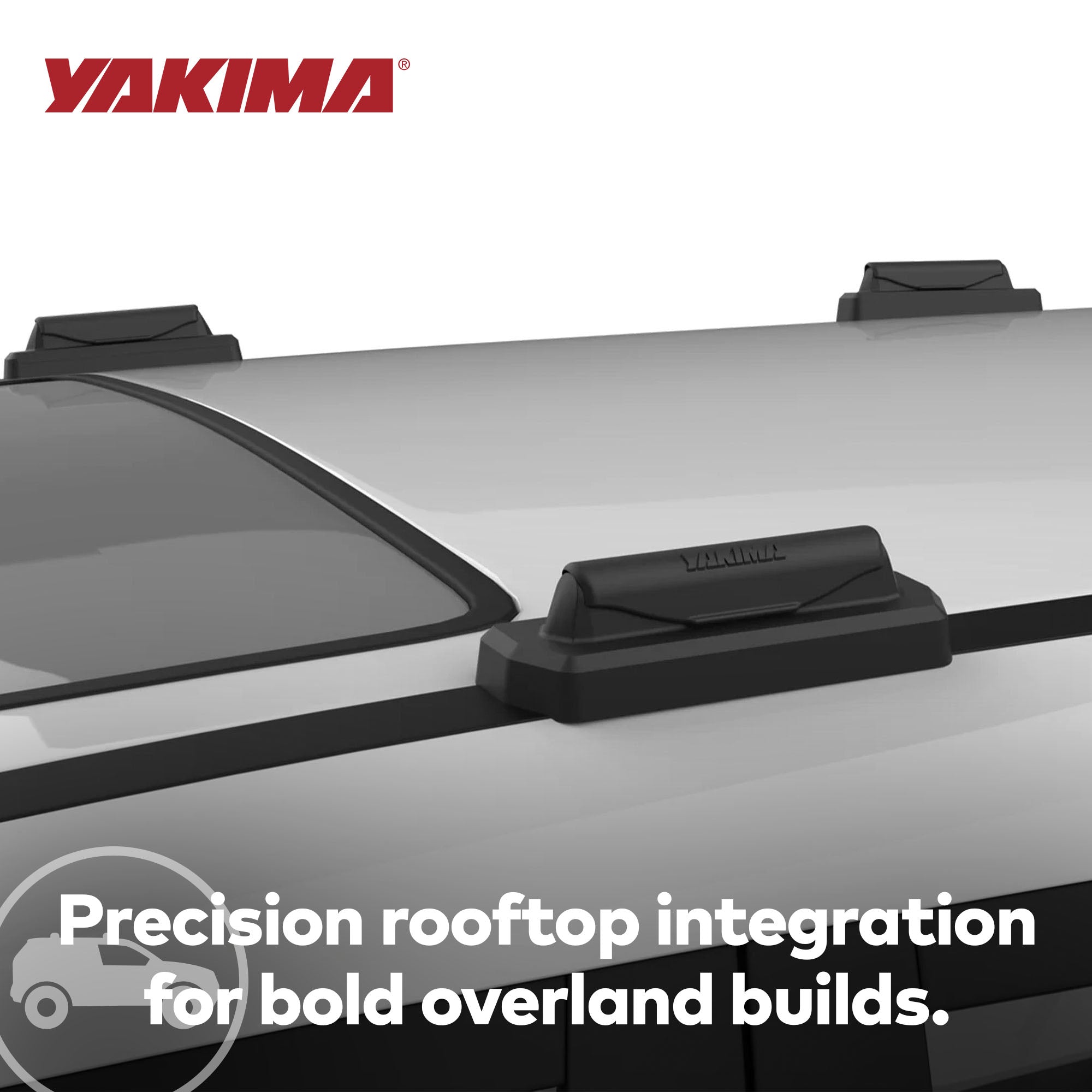 YAKIMA Landing Pad 30 Fixed Point Tower Compatible w/2010+ Lexus GX, Set of 6 - VMInnovations