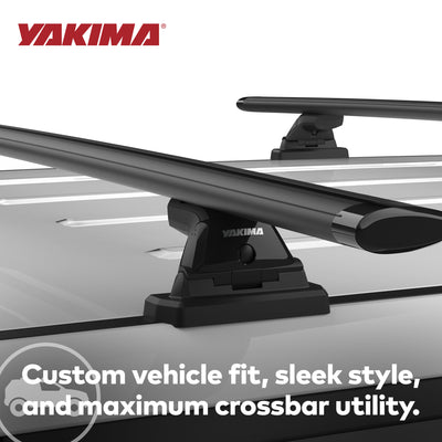 YAKIMA Landing Pad 29 Fixed Point Tower Mounts for Rail Rooftops (Open Box)