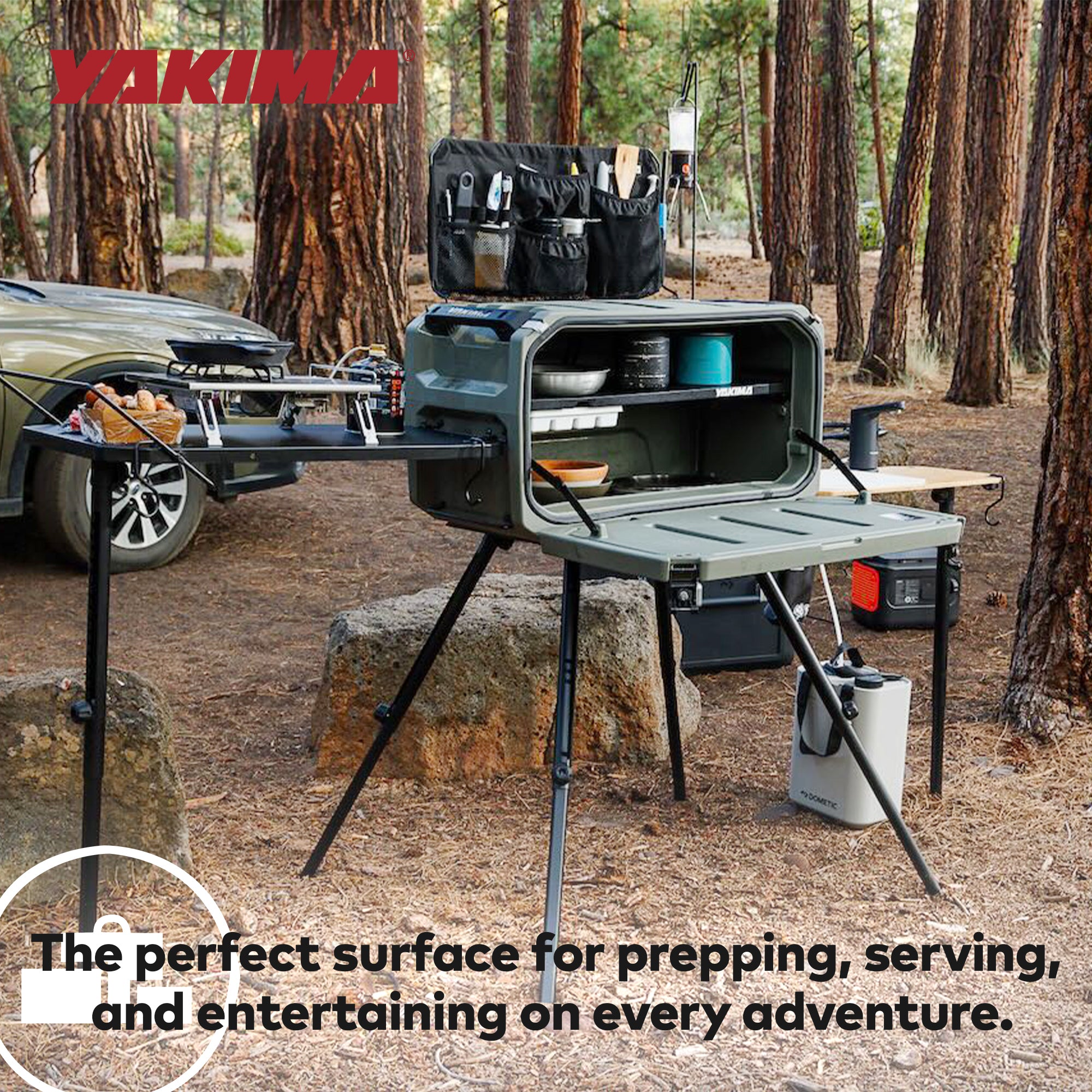 Yakima EXO OpenRange Steel Leg Kit Free Standing 20-30" Adjustable Support Stand - VMInnovations