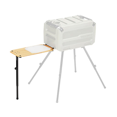 Yakima EXO OpenRange 13 x 27 Inch Wooden Side Table and Nesting Cutting Board - VMInnovations
