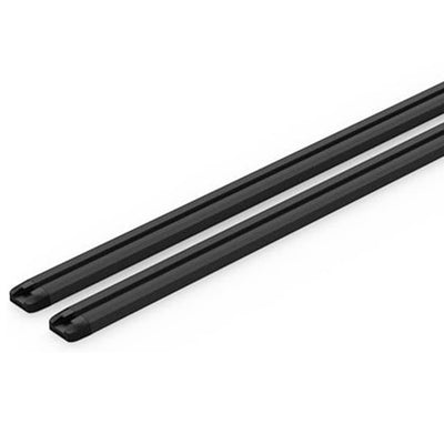 Yakima HD Track 54 Inch Car Roof Top Rack Mounting System with CapNuts, Black