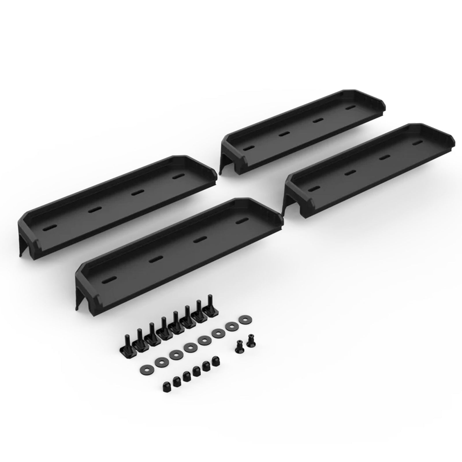YAKIMA Truck Bed Track HD Kit for OverHaul HD & OutPost HD (2Pc), Black (Used) - VMInnovations