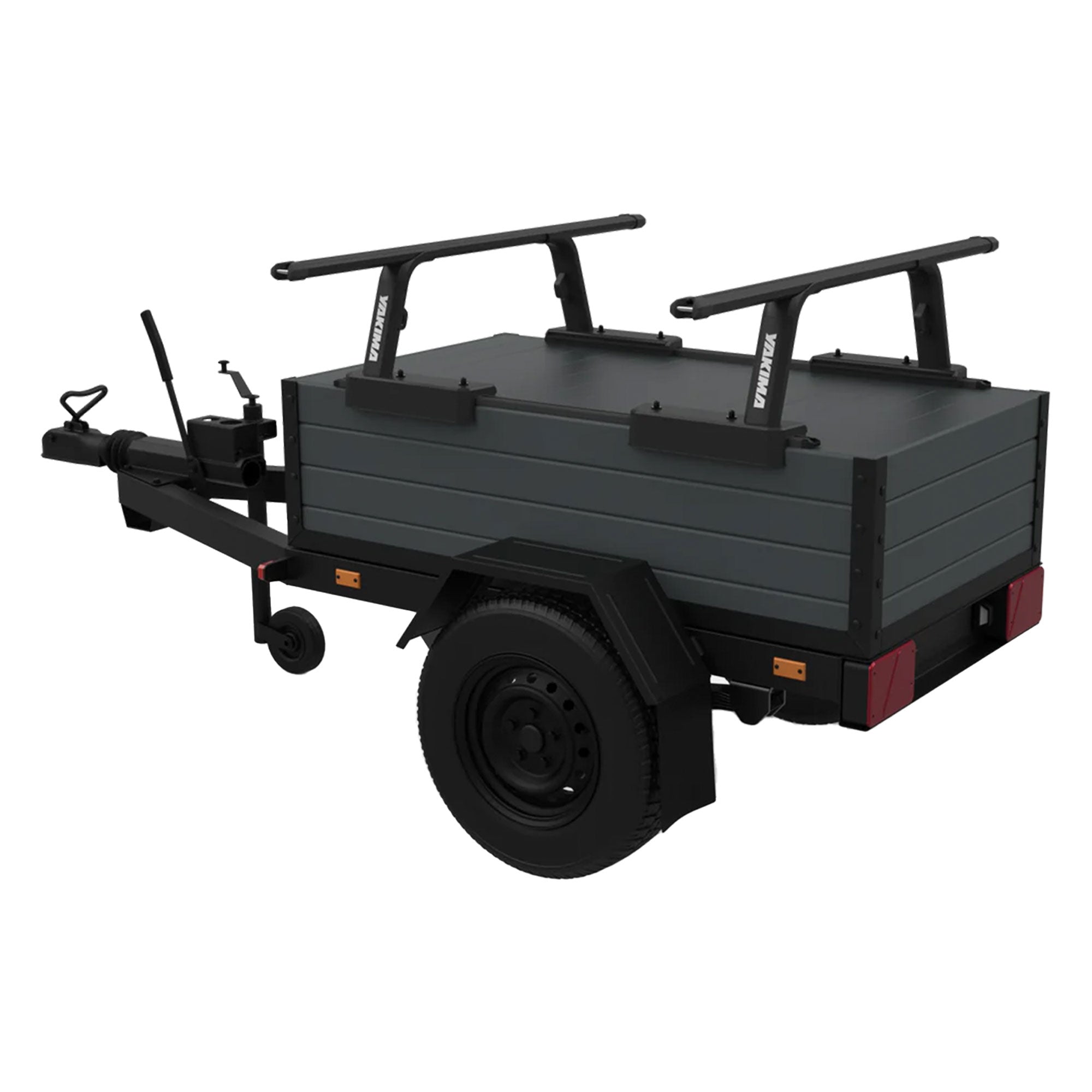 YAKIMA Truck Bed Track HD Kit for OverHaul HD & OutPost HD (2Pc), Black (Used) - VMInnovations