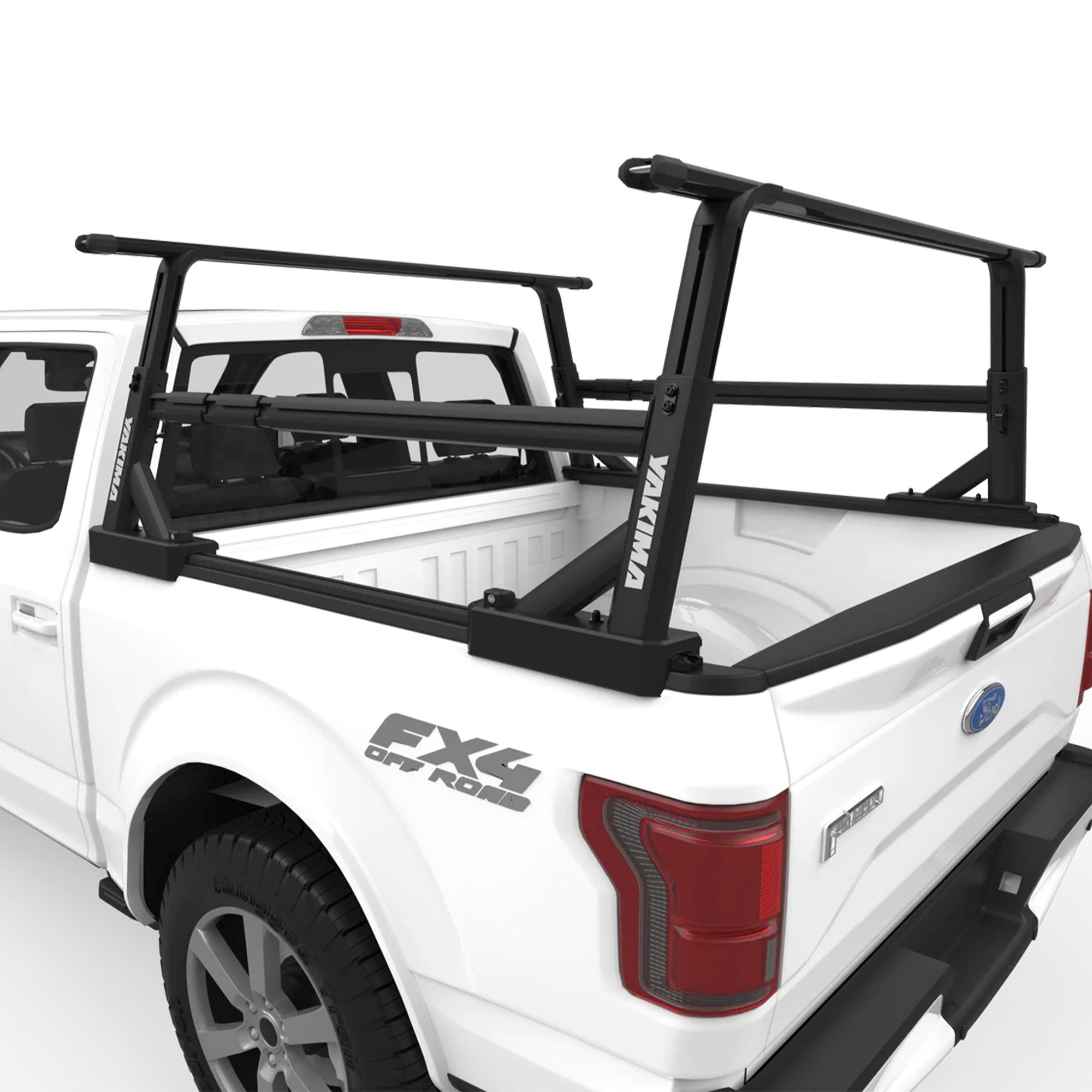 YAKIMA Truck Bed Track HD Kit for OverHaul HD & OutPost HD (2Pc), Black (Used) - VMInnovations