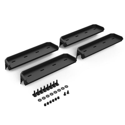 YAKIMA Truck Bed Track HD Kit for OverHaul HD & OutPost HD (2pc),Black(Open Box) - VMInnovations