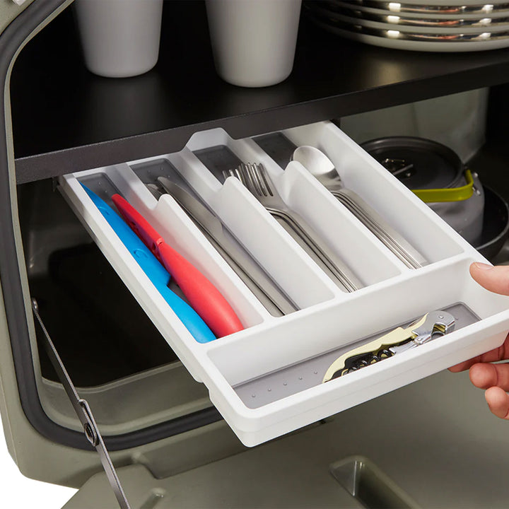 Yakima OpenRange Outdoor Camp Kitchen Cooking Storage System, Gray (Open Box) - VMInnovations