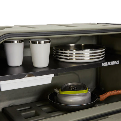 Yakima EXO OpenRange Outdoor Camp Kitchen Station Cooking Storage System, Gray - VMInnovations